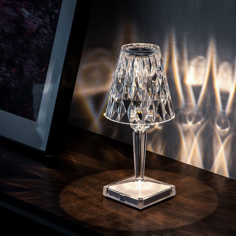 Lampe cristal scintillant