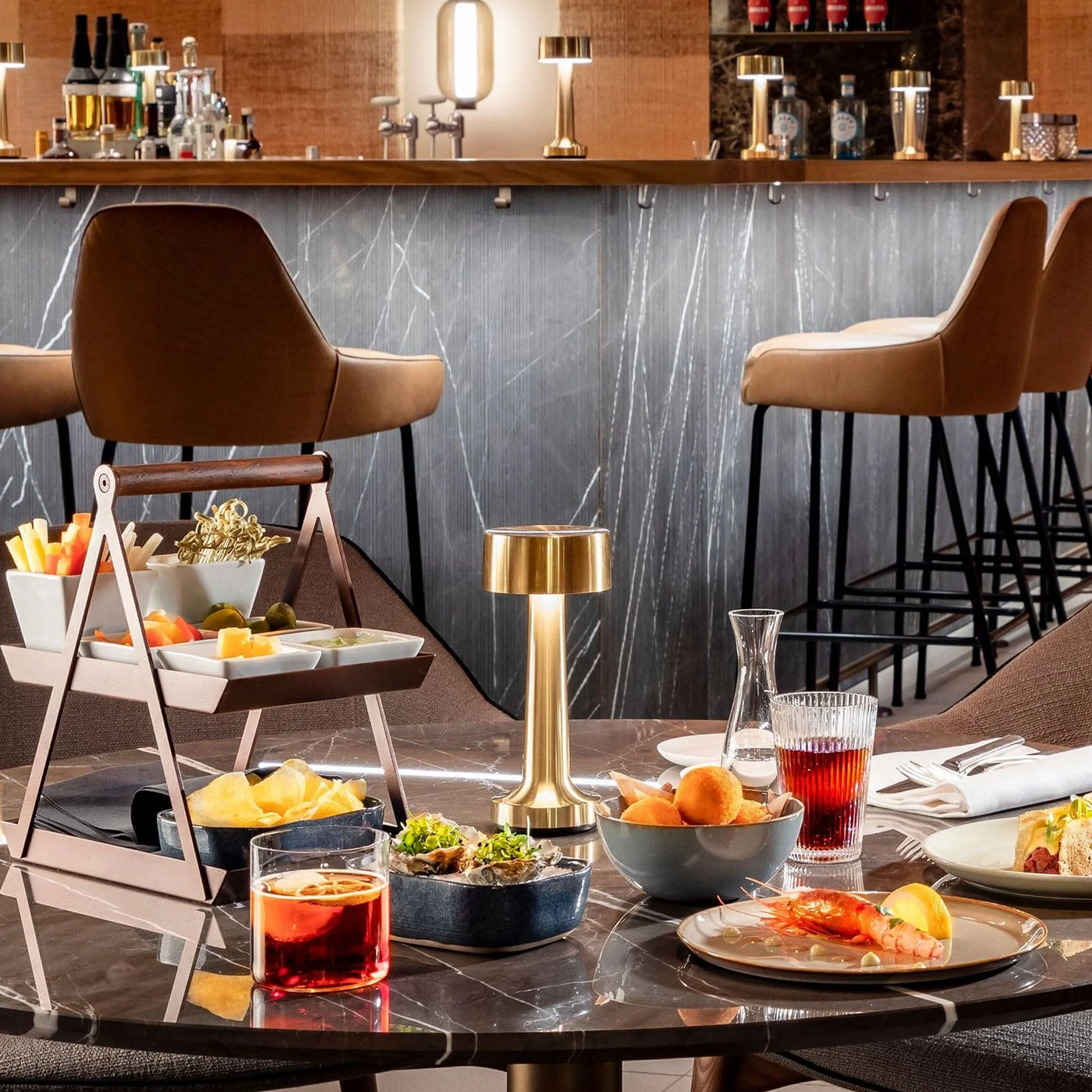 Lampe de table pour restaurant et bar