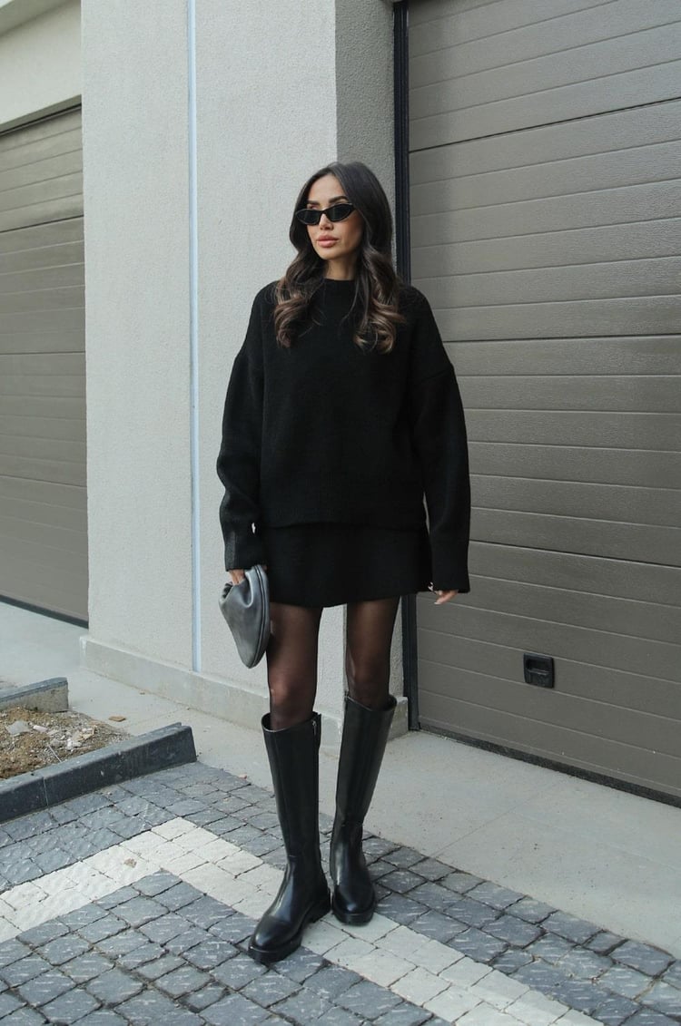 Chantal™ | Ensemble polyvalent Pull et Jupe