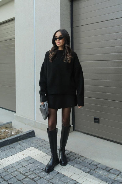 Chantal™ | Ensemble polyvalent Pull et Jupe