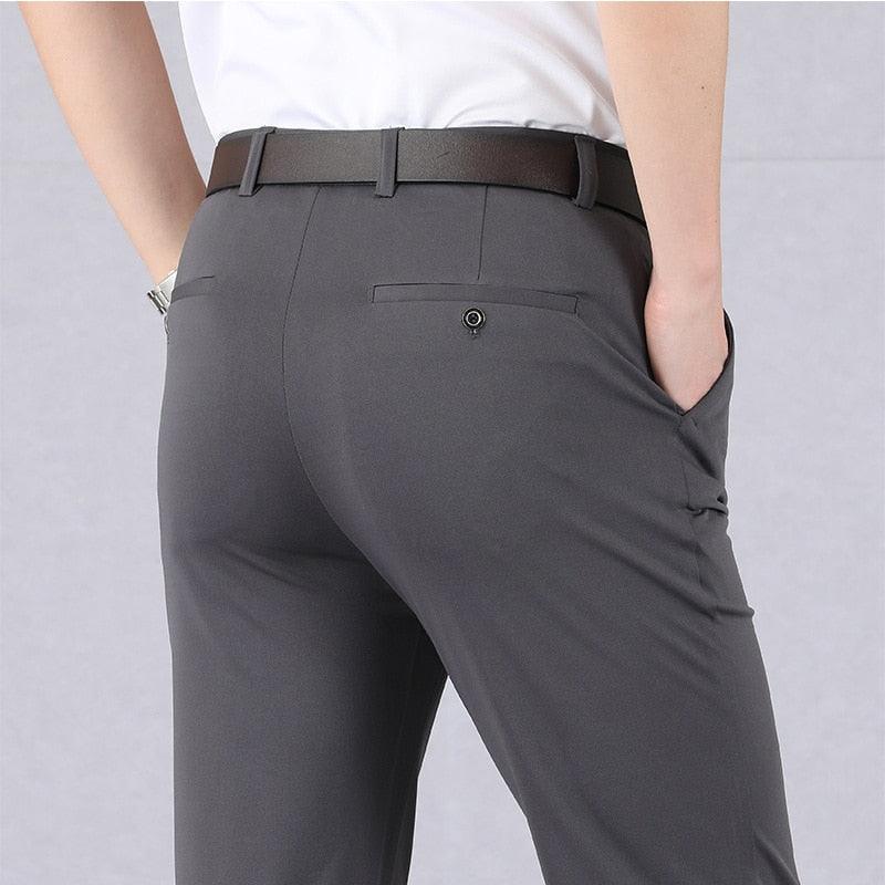 James - Pantalon slim fit avec ceinture élastique