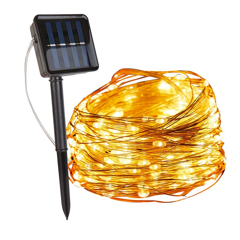 Guirlandes lumineuses solaires